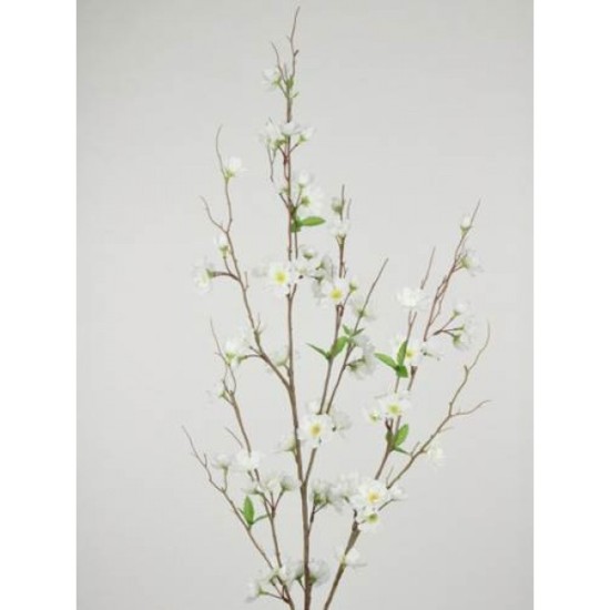 Artificial Apple Blossom XL Ivory 120cm Artificial Flowers